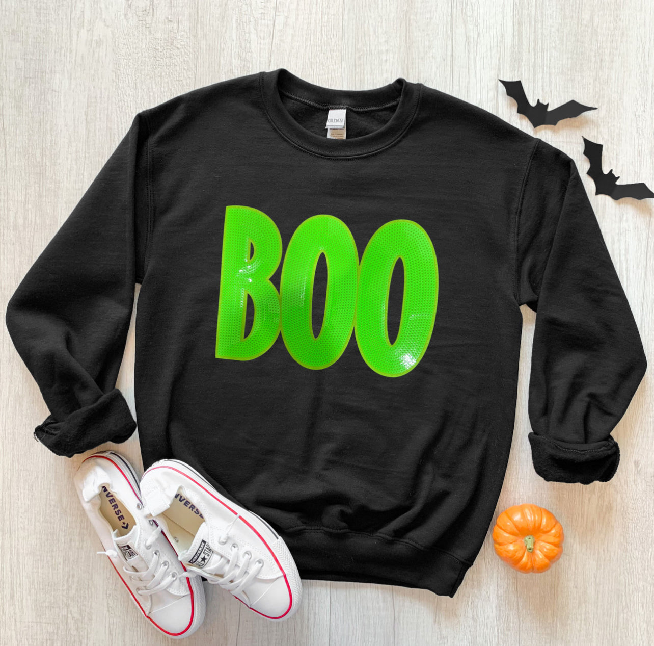 BOO sequin parch preorder