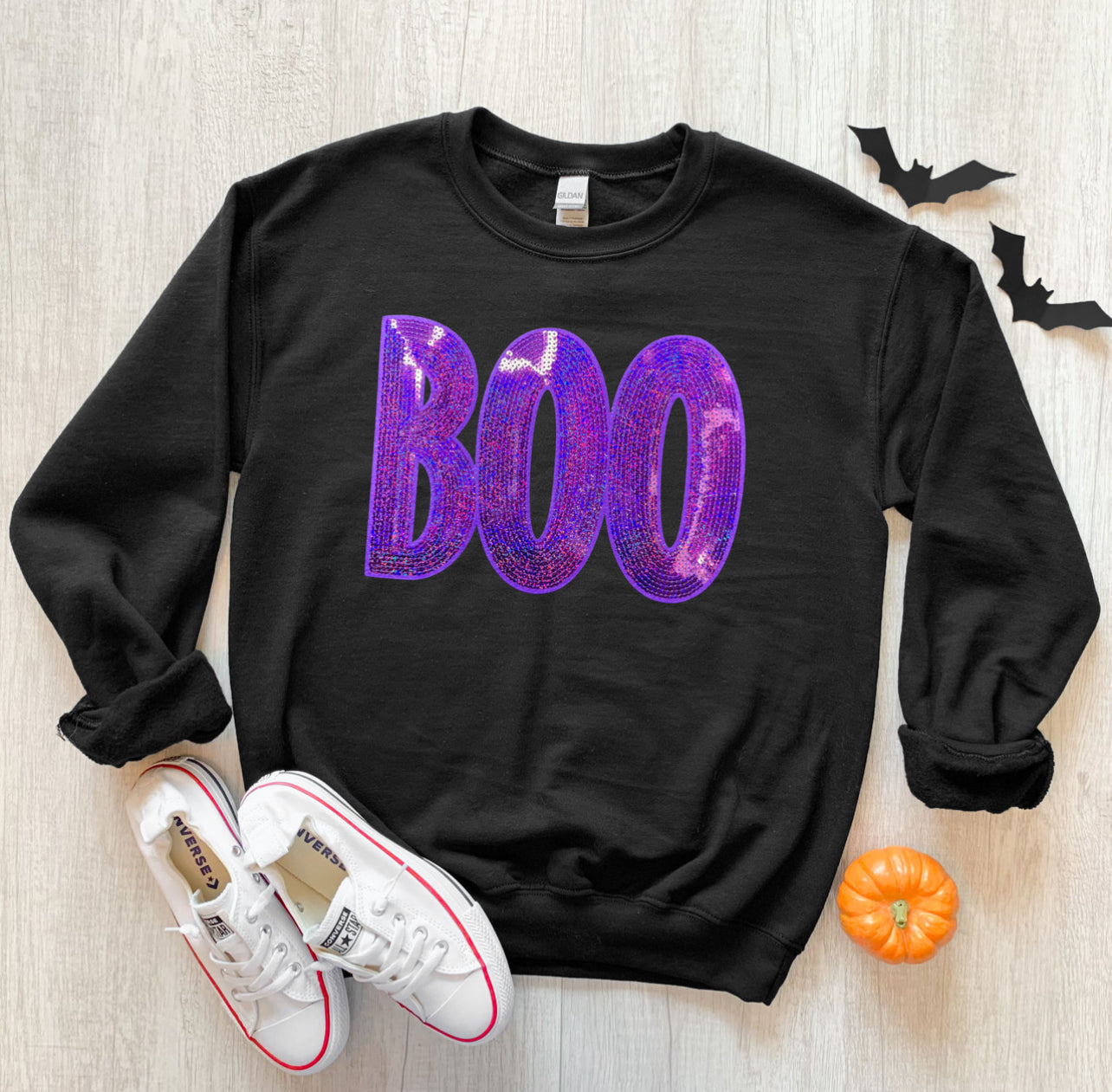 BOO sequin parch preorder