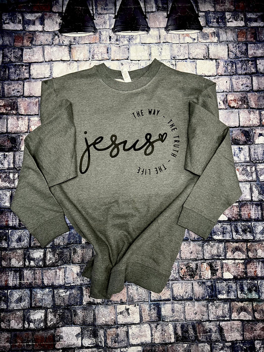 Jesus is sweatshirt