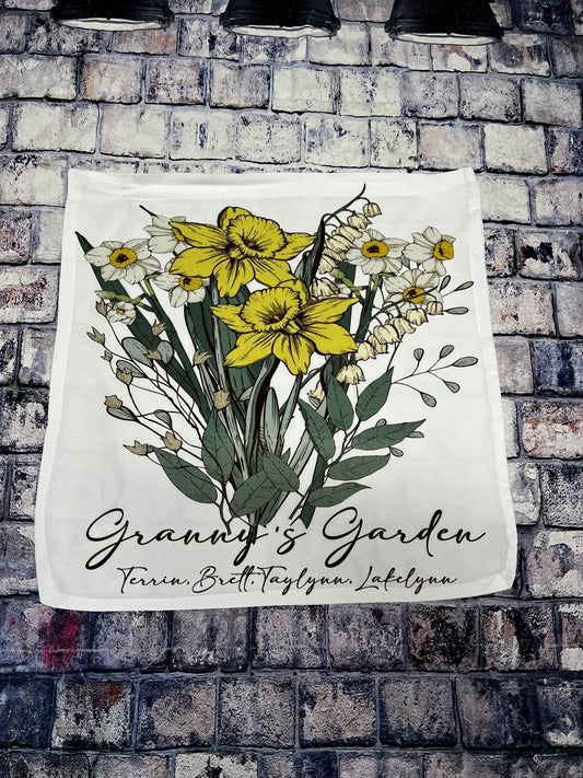 Garden pillow case