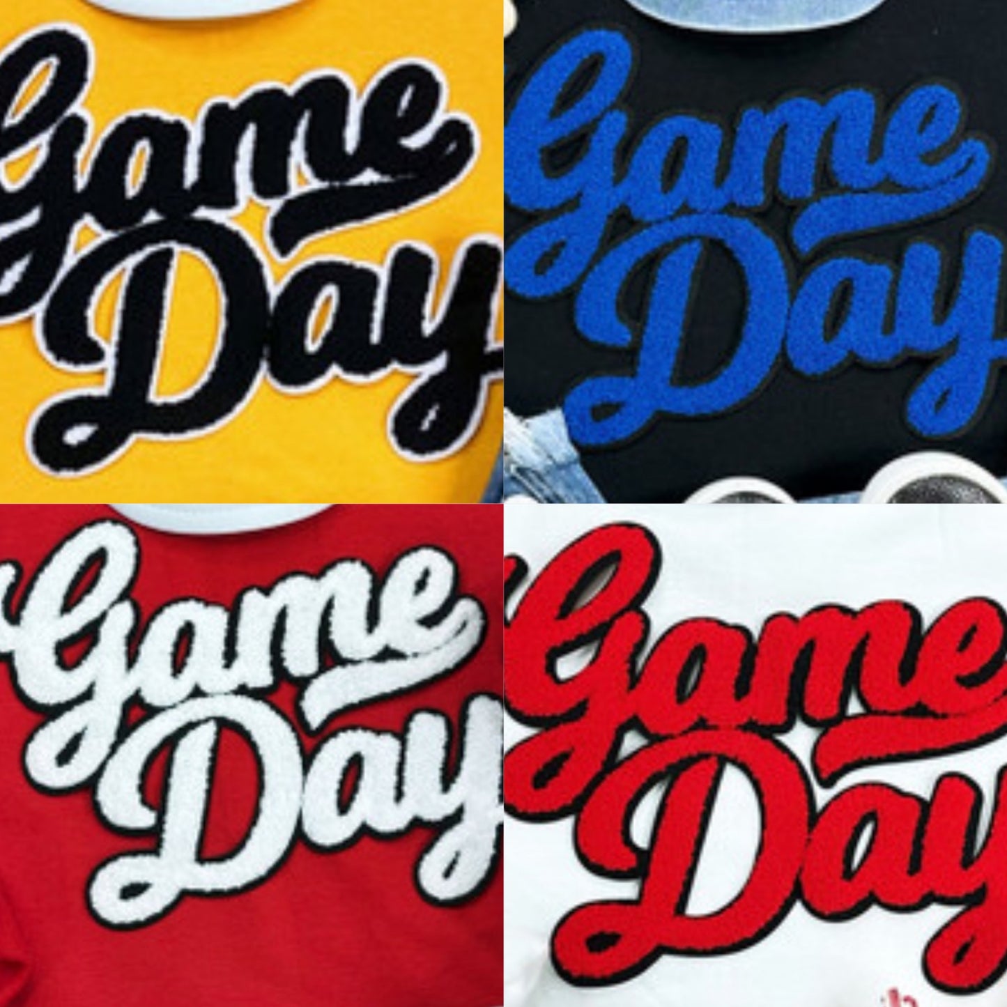 Game Day sweatshirts