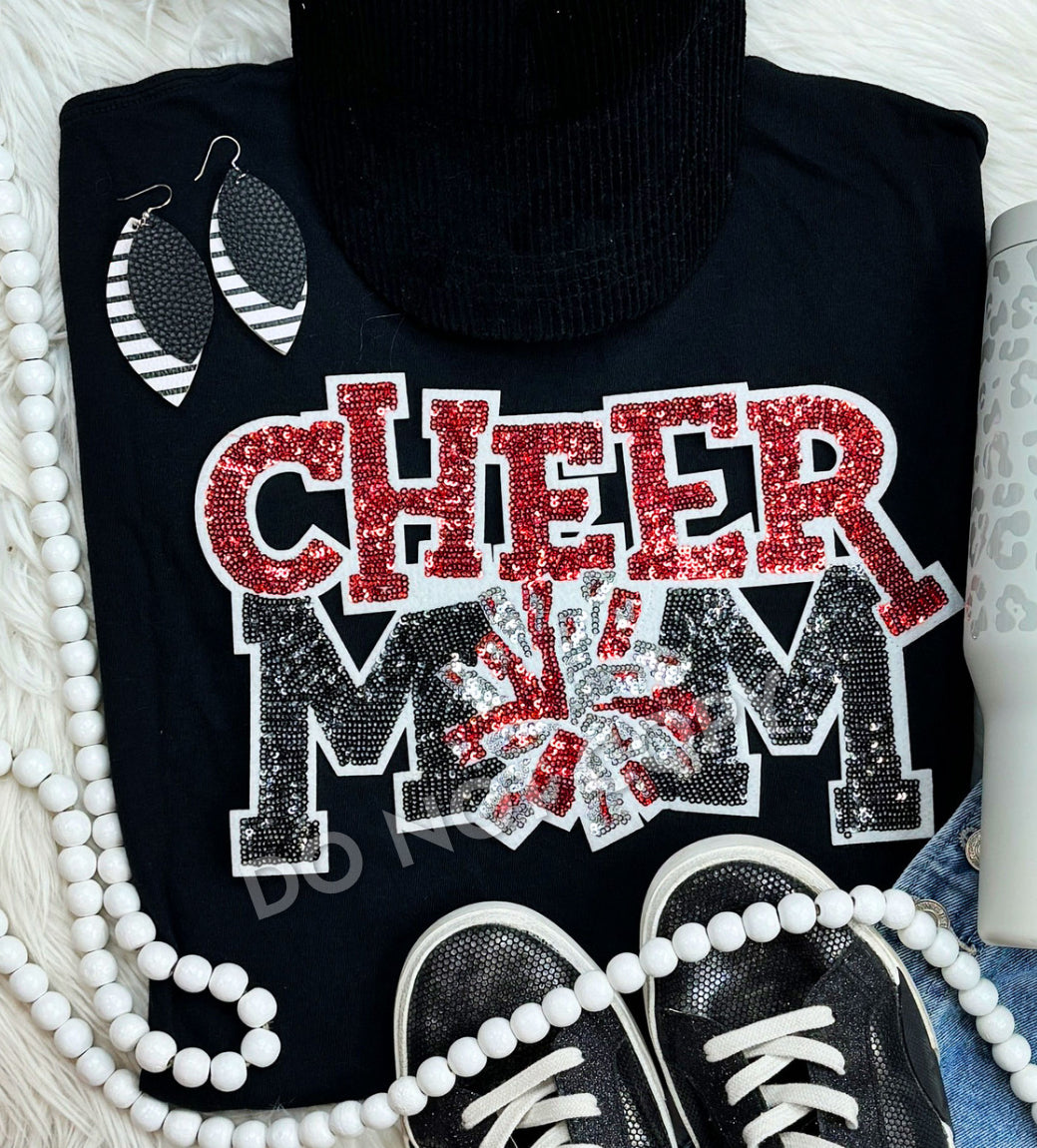 PREORDER CHEER MOM PATCH COMFORT COLORS