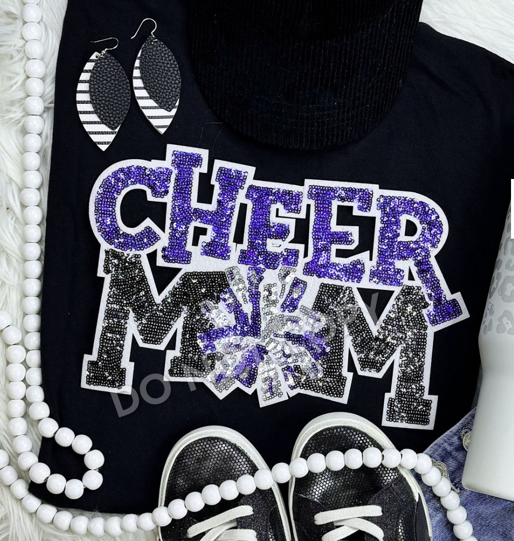 PREORDER CHEER MOM PATCH COMFORT COLORS